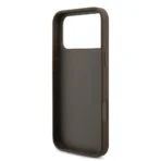 Guess iPhone 17 Pro Max Backcover hoesje - 4G - Big Metal Logo - Bruin - Afbeelding 6