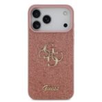 vGuess iPhone 17 Pro Max Backcover hoesje - Big 4G - Fixed Glitter - Roze - Image 3