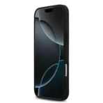 Guess iPhone 17 Pro Max Backcover hoesje - Big 4G - Fixed Glitter - Zwart - Afbeelding 4