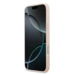Guess iPhone 17 Pro Max Backcover hoesje - Grained - Big 4G Logo - Roze - Afbeelding 5