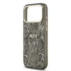 Guess iPhone 17 Pro Max Backcover hoesje - Magsafe - Python Pattern - Zwart - Afbeelding 6