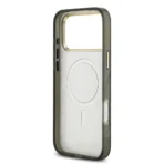 Guess iPhone 17 Pro Max Backcover hoesje - Magsafe - Python Pattern - Zwart - Afbeelding 5