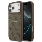Guess iPhone 17 Pro Max hoesje MagSafe bruin