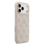 Guess iPhone 17 Pro Max Backcover hoesje - Magsafe PU Leather - 4G Classic Logo - Roze - Afbeelding 2