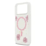 Guess iPhone 17 Pro Max Backcover hoesje - Magsafe - Resin Flowers Design - Roze - Image 7
