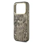 Guess iPhone 17 Pro Max Backcover hoesje - Magsafe - Python Pattern - Bruin - Afbeelding 7