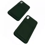 Apple iPhone X/XS Max Luxe Back achterkant TPU hoesje met Pasjes - Afbeelding 3