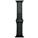 Sportband – Apple Watch Bandje 38/40/41 mm Zwart Wit - Image 3
