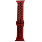 Sportband – Apple Watch Bandje 42/44/ 45/49 mm Rood - Image 2