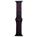 Sportband – Apple Watch Bandje 38/40/41 mm Zwart Roze - Image 3