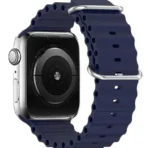 Horloge Bandje Geschikt voor Apple Watch- Ocean Sportband- iWatch 42/44/ 45/49 mm Blauw Kleur - Image 3