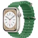Horloge Bandje Geschikt voor Apple Watch- Ocean Sportband- iWatch 42/44/ 45/49 mm Groen Kleur