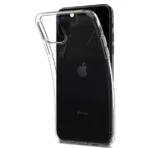 Apple iPhone 11 Silicone transparant hoesje met gratis Tempered Glass Screenprotector