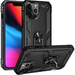 Apple iPhone 11 Pro Max Luxe Extreem Stevige Anti shock hoesje – Magnetisch voor autohouder met Ring Kickstand - Image 5