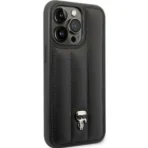 Karl Lagerfeld Zwart achterkant Apple iPhone 14 Pro Max