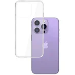 Apple iPhone 14 Pro Max Transparant TPU Achterkant hoesje