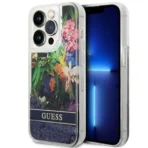 Guess Roze Glitters hoesje Apple iPhone 14 Pro