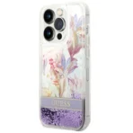 Guess Roze Glitters hoesje Apple iPhone 14 Pro - Afbeelding 4