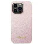 Guess Roze Glitters hoesje Apple iPhone 14 Pro - Afbeelding 3
