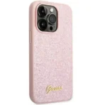 Guess Roze Glitters hoesje Apple iPhone 14 Pro - Afbeelding 4