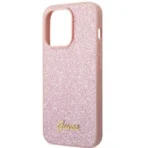 Guess Roze Glitters hoesje Apple iPhone 14 Pro - Afbeelding 5