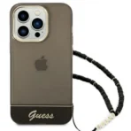 Guess Zwart Transparant hoesje Apple iPhone 14 Pro - Afbeelding 4