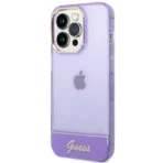 Guess Roze Glitters hoesje Apple iPhone 14 Pro Max - Afbeelding 2