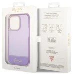 Guess Roze Glitters hoesje Apple iPhone 14 Pro Max - Afbeelding 5