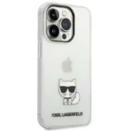 Karl Lagerfeld Transparant achterkant Apple iPhone 14 Pro - Image 2