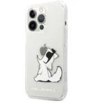 Karl Lagerfeld Transparant achterkant Apple iPhone 14 Pro - Afbeelding 2