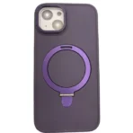 APPLE iPhone 14 Ring Magsafe Donker Paars Hoesje