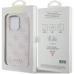 Guess Hoesje Voor iPhone 15 Pro – Roze - Afbeelding 7