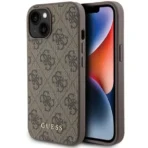 Guess Hoesje Voor iPhone 15 – Bruin