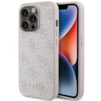 Guess Hoesje Voor iPhone 15 Pro – Roze