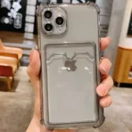 Transparant Zwart Achterkant Hoesje Voor iPhone 15 Pro - Image 3