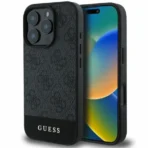 Guess Hoesje voor iphone 16 Pro Max – Zwart