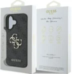 Guess Hoesje voor iphone 16 Plus – Zwart - Image 2