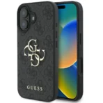 Guess Hoesje voor iphone 16 Plus – Zwart