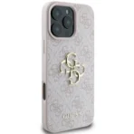 Guess Hoesje Voor iPhone 16 Pro Roze - Afbeelding 2