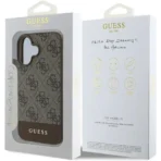 Guess Hoesje Voor iPhone 16 Plus – Bruin - Afbeelding 2