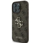Guess Hoesje Voor iPhone 16 Pro Bruin - Afbeelding 4