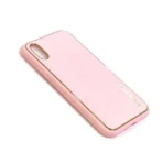 Apple iPhone XS Max Back Cover Luxe High Quality Leather Case hoesje