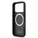 Lacoste 17 Pro Backcover hoesje - MagSafe - Iconic Petit Pique Logo - Navy - Afbeelding 6