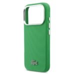Lacoste 17 Pro Backcover hoesje - MagSafe - Metal Edges - Iconic Petit Pique Logo - Estragon Green - Image 7