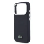 Lacoste 17 Pro Backcover hoesje - MagSafe - Metal Edges - Iconic Petit Pique Logo - Navy - Image 7