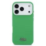 Lacoste 17 Pro Backcover hoesje - MagSafe - Metal Edges - Iconic Petit Pique Logo - Estragon Green - Image 3