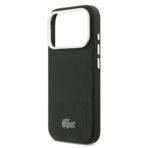 Lacoste 17 Pro Backcover hoesje - MagSafe - Metal Edges - Iconic Petit Pique Logo - Zwart - Image 6