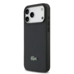 Lacoste 17 Pro Max Backcover hoesje - MagSafe - Iconic Petit Pique Logo - Navy - Image 4