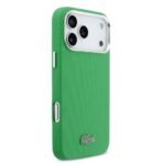 Lacoste 17 Pro Max Backcover hoesje - MagSafe - Metal Edges - Iconic Petit Pique Logo - Estragon Green - Afbeelding 2