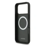 Lacoste 17 Pro Max Backcover hoesje - MagSafe - Iconic Petit Pique Logo - Navy - Image 5